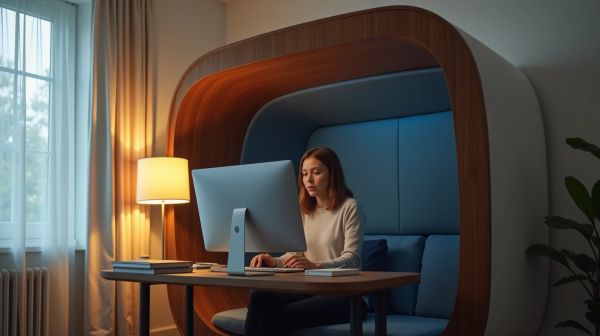 Améliorez votre confort et productivité avec une cabine acoustique individuelle